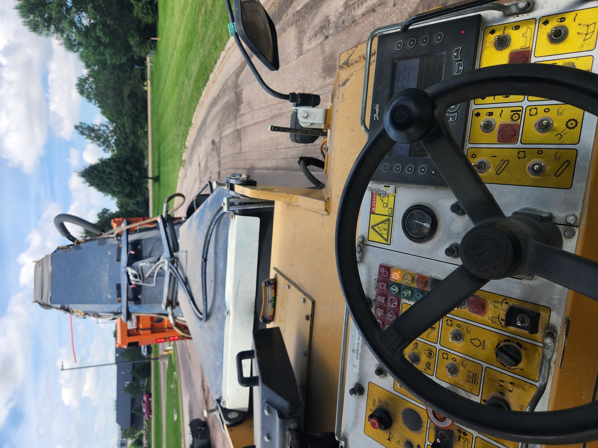 Milling cab view