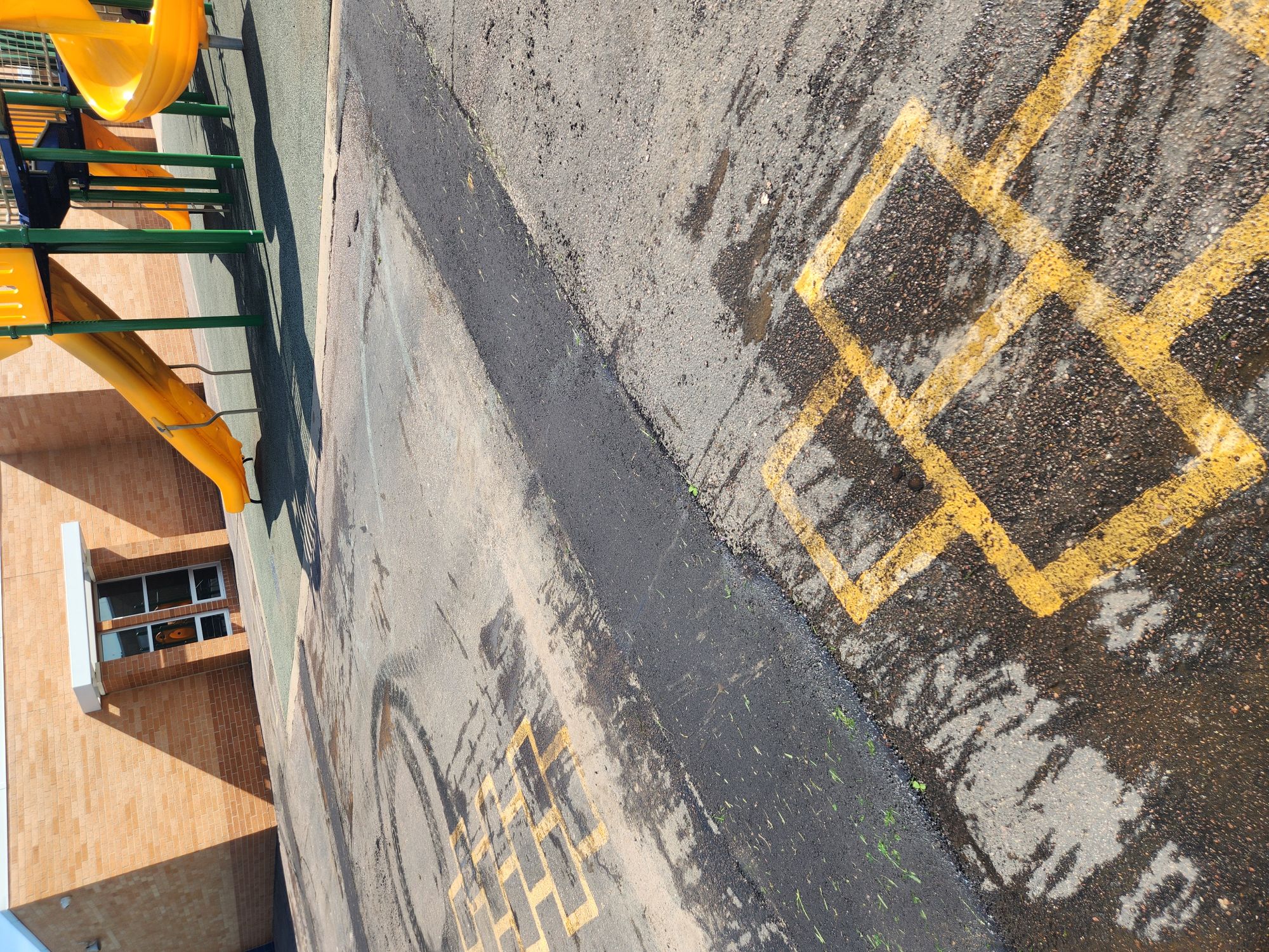 Asphalt repair detail